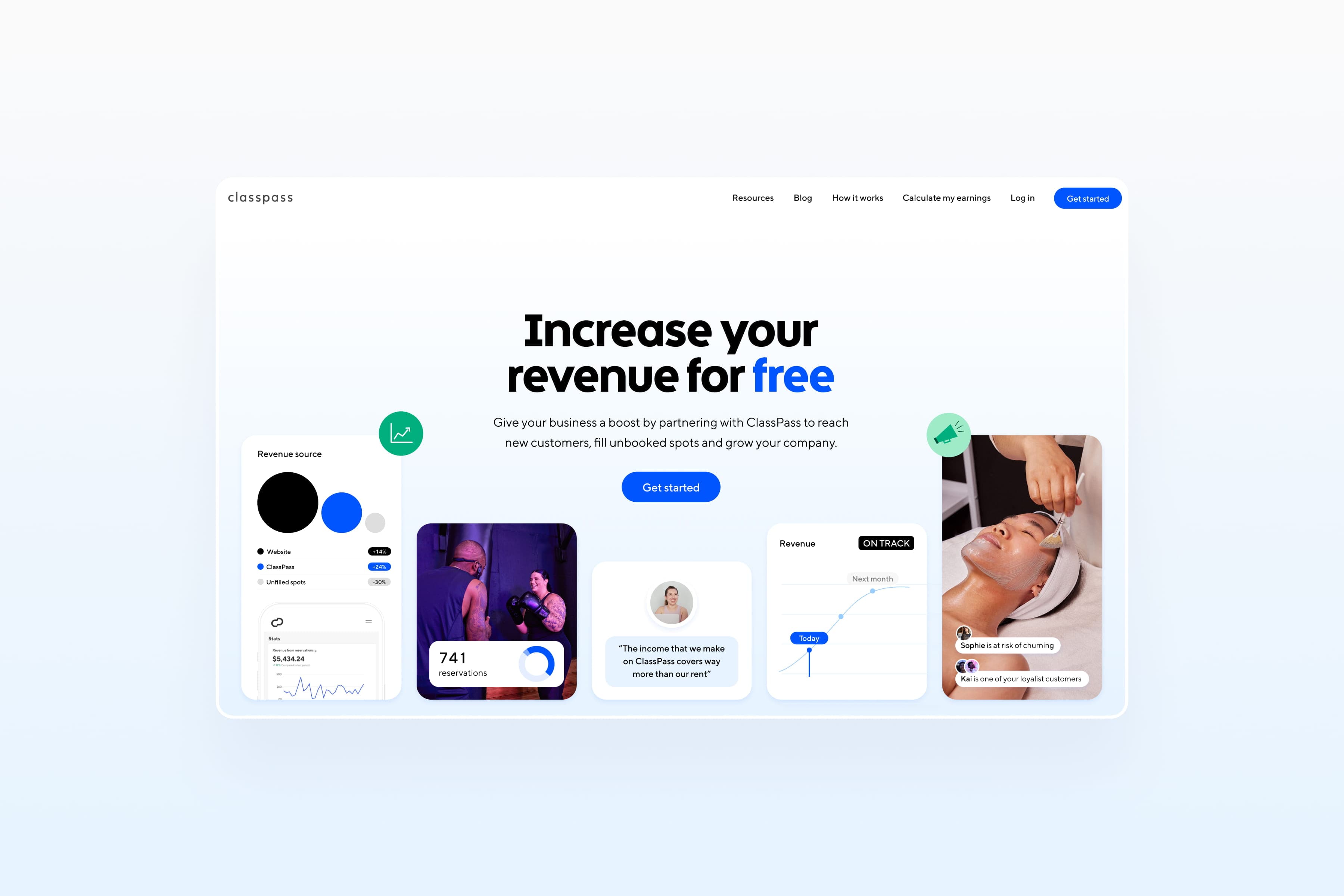 ClassPass Partner Website